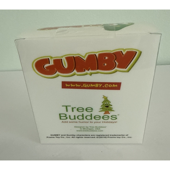 Tree Buddees Santa Gumby Holiday Christmas Ornament Figure Limited Edition - Picture 3 of 3